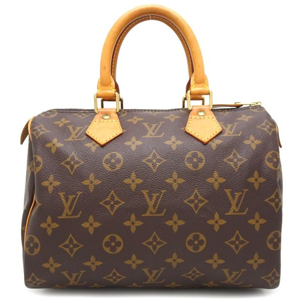 1 Louis Vuitton Monogram Speedy 25 Handbag Brown