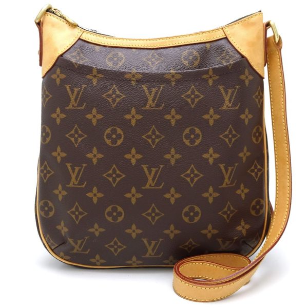 1 Louis Vuitton Monogram Odeon PM Crossbody Shoulder Bag Brown