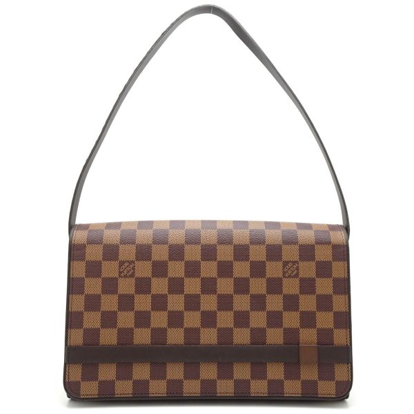 1 Louis Vuitton Damier Tribeca Ron Shoulder Bag Ebene