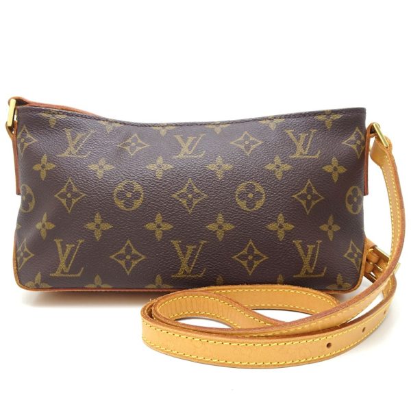 1 Louis Vuitton Monogram Trotter Shoulder Bag Brown