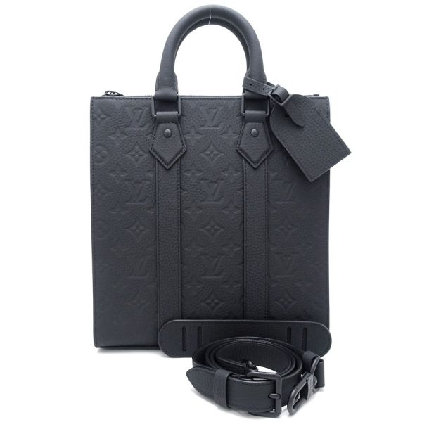 1 Louis Vuitton Sac Plat Shoulder Bag Noir Black