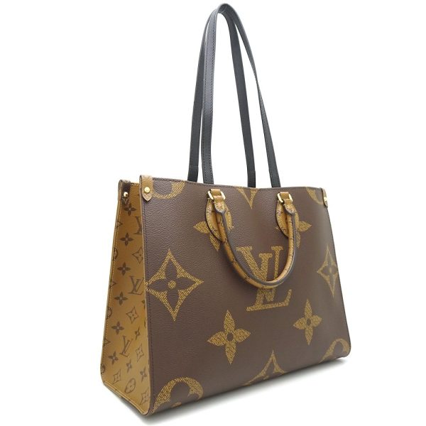 1 Louis Vuitton Monogram Giant Reverse On The Go MM Brown