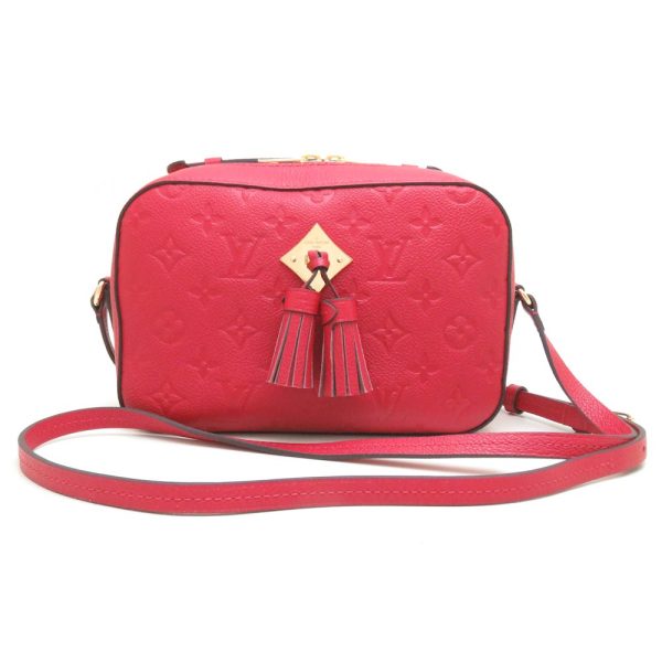 1 Louis Vuitton Santonge Crossbody Shoulder Bag Amplant Scarlet Red