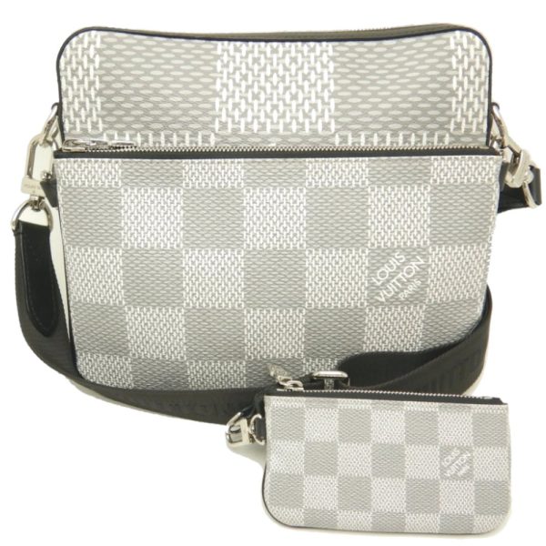 1 Louis Vuitton Damier Graphite 3D Trio Messenger Antarctica