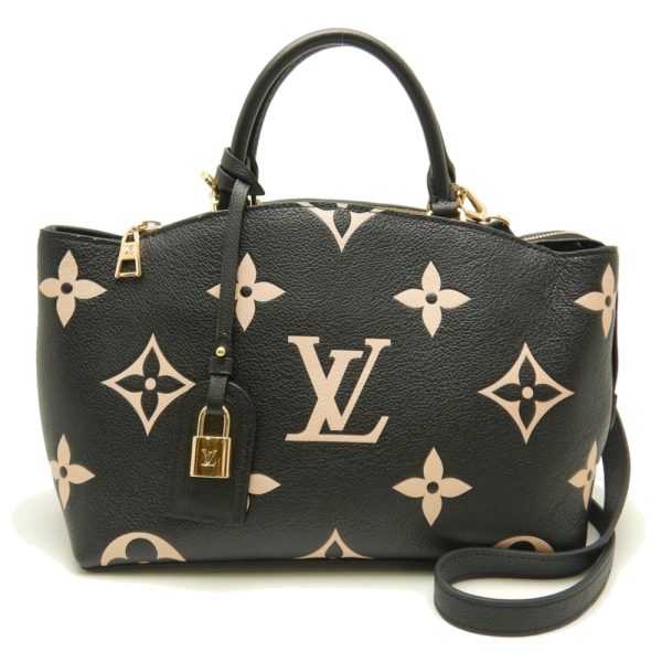 1 Louis Vuitton Petit Palais PM Handbag Amplant Black