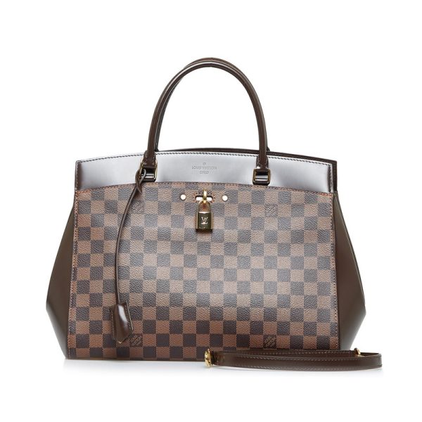 1 Louis Vuitton Damier Rivoli MM Handbag Shoulder Bag