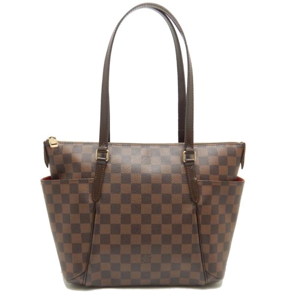 1 Louis Vuitton Damier Totally PM Tote Bag Brown