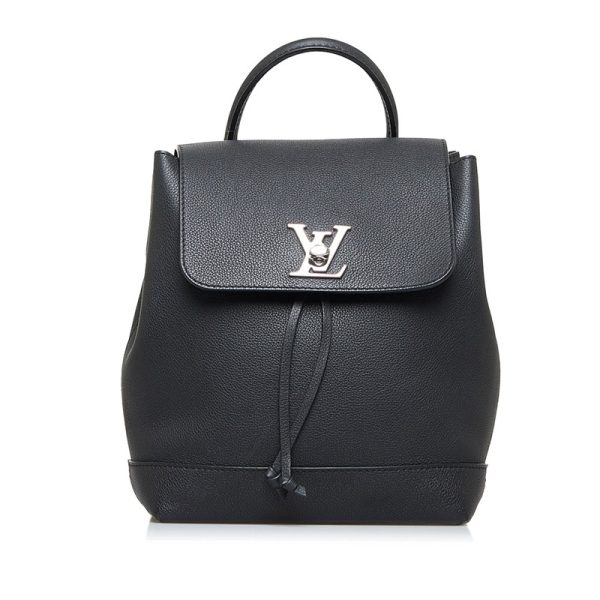 1 Louis Vuitton LockMe Backpack Daypack Noir Black