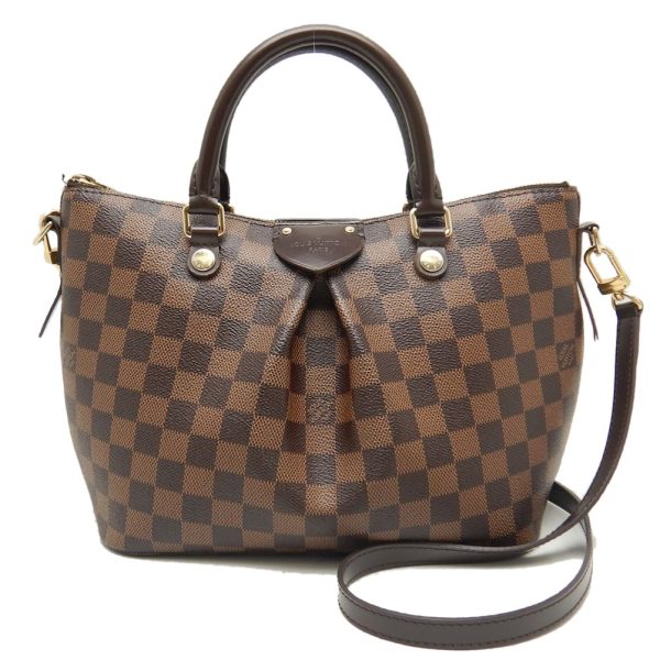 1 Louis Vuitton Damier Sienna PM Handbag Brown