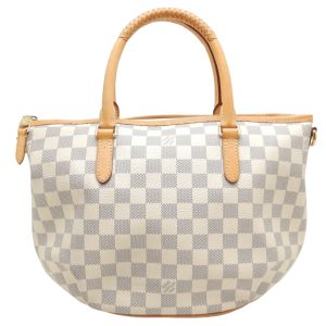 1 Burberry Square Logo Casual Leather Handbag Tan