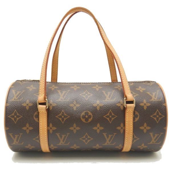 1 Louis Vuitton Monogram Papillon 26 Handbag Brown