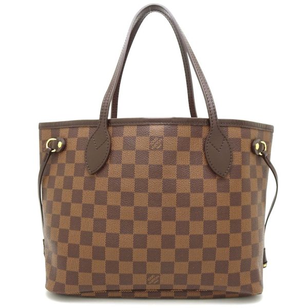 1 Louis Vuitton Damier Neverfull PM Tote Bag Ebene