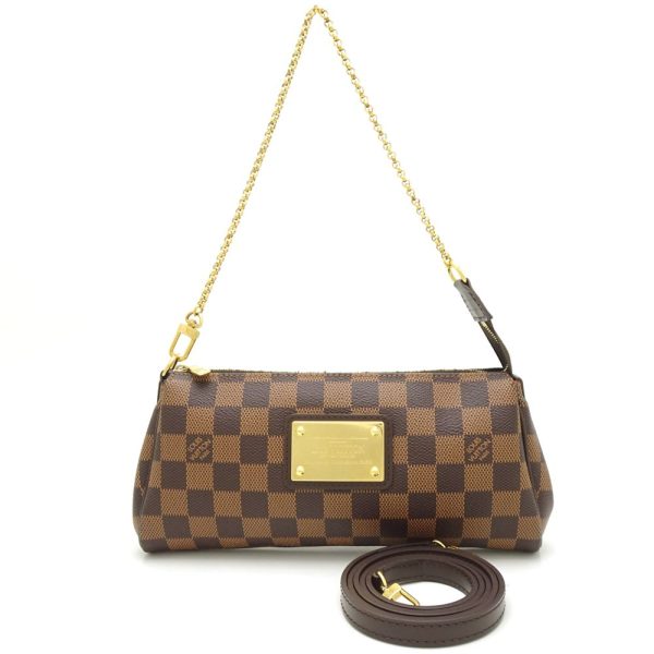 1 Louis Vuitton Damier Eva 2Way Bag Ebene