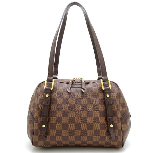 1 Louis Vuitton Damier Rivington PM Tote Bag Ebene