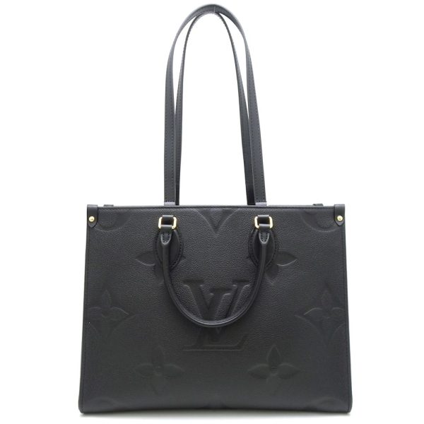 1 Louis Vuitton On The Go MM Handbag Noir Black