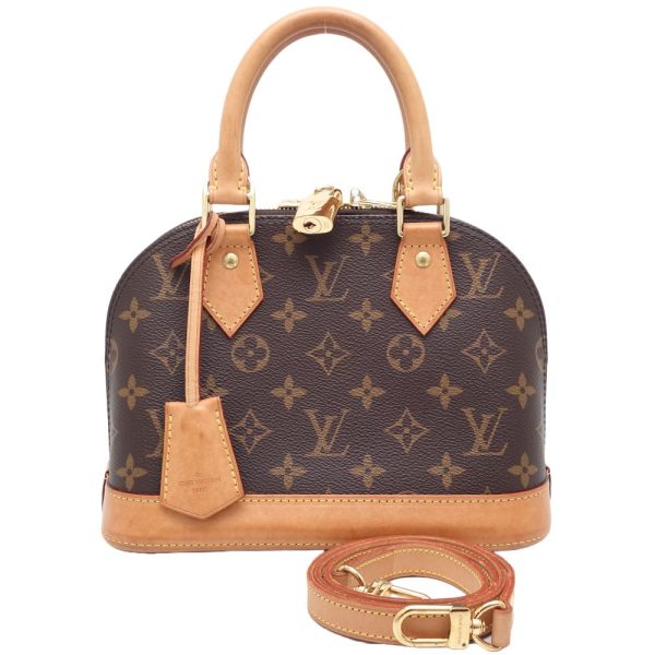 1 Louis Vuitton Monogram Alma BB 2Way Bag Brown