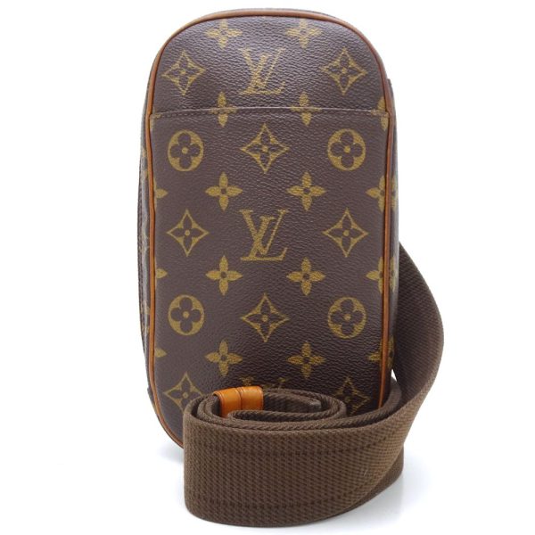 1 Louis Vuitton Monogram Pochette Ganju Brown Body Bag