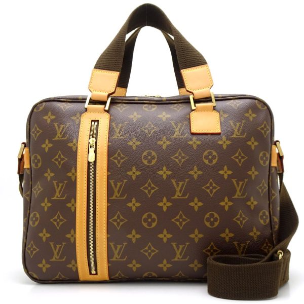 1 Louis Vuitton Monogram Sac Bosphore Brown Business Bag