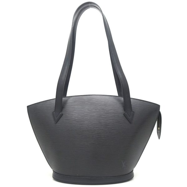 1 Louis Vuitton Epi Saint Jacques Poignier Long Noir Tote Bag Black
