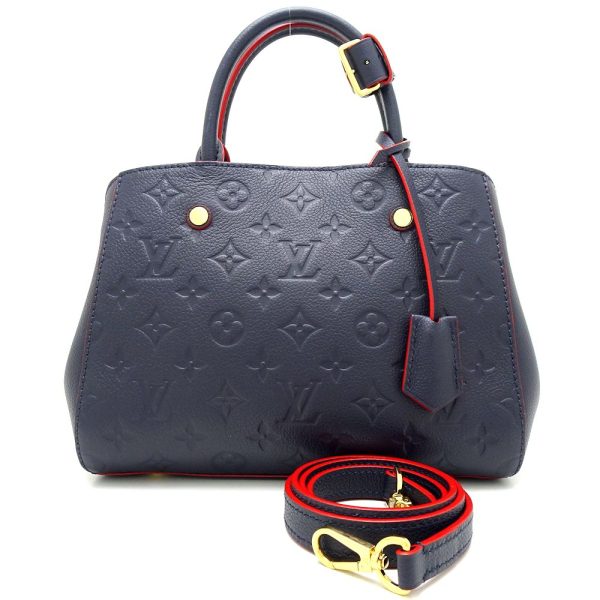 1 Louis Vuitton Emplant Montaigne BB Marine Rouge 2WAY Bag