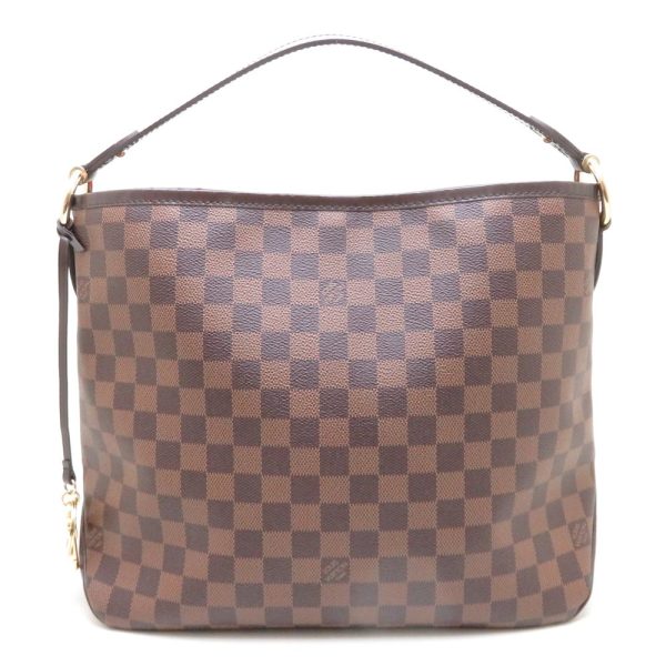 1 Louis Vuitton Damier Delightful PM Shoulder Bag Ebene Brown