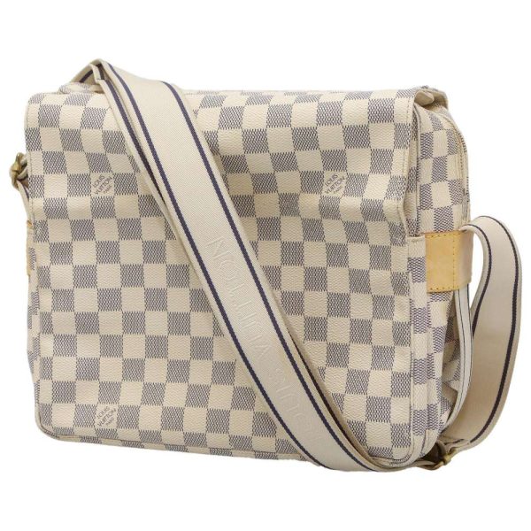 1 Louis Vuitton Shoulder Bag Damier Azur Naviglio