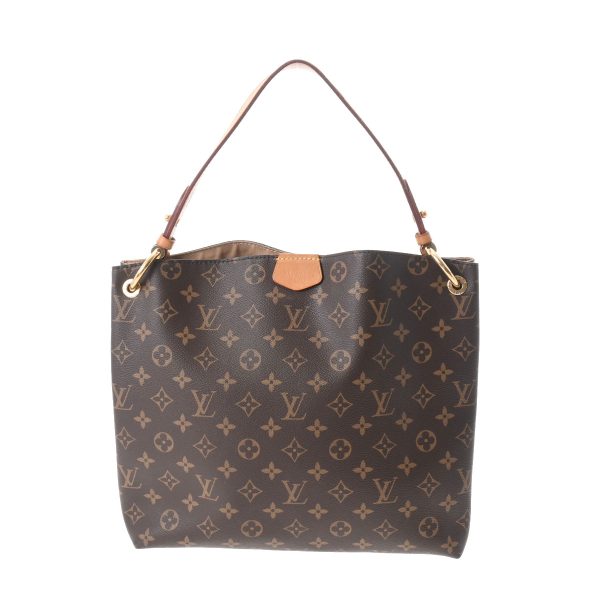 1 Louis Vuitton Monogram Graceful PM Beige Monogram Canvas