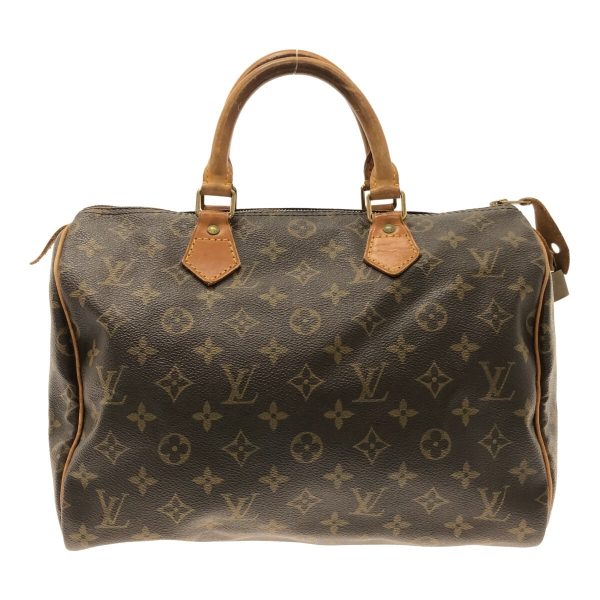 1 Louis Vuitton Speedy 30 Handbag Monogram Canvas