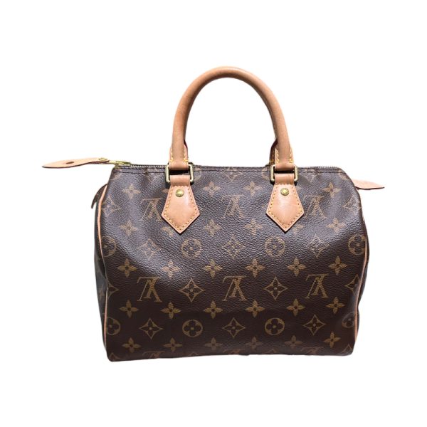 1 Louis Vuitton Speedy 25 Brown Monogram Handbag