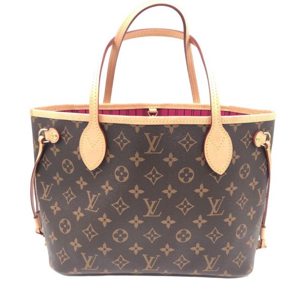 1 Louis Vuitton Neverfull PM Tote Bag