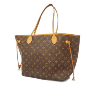 1 Louis Vuitton Monogram Neverfull MM Tote Bag