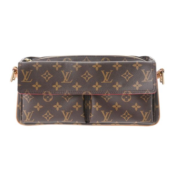 1 Louis Vuitton Monogram Viva Cite MM Brown Shoulder Bag