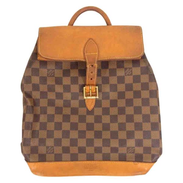 1 Louis Vuitton Damier Backpack Rucksack Brown