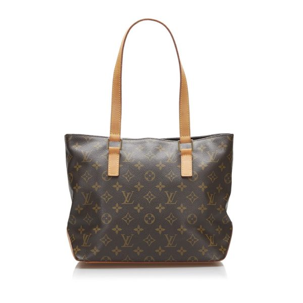 1 Louis Vuitton Monogram Hippo Piano Tote Bag Brown Leather