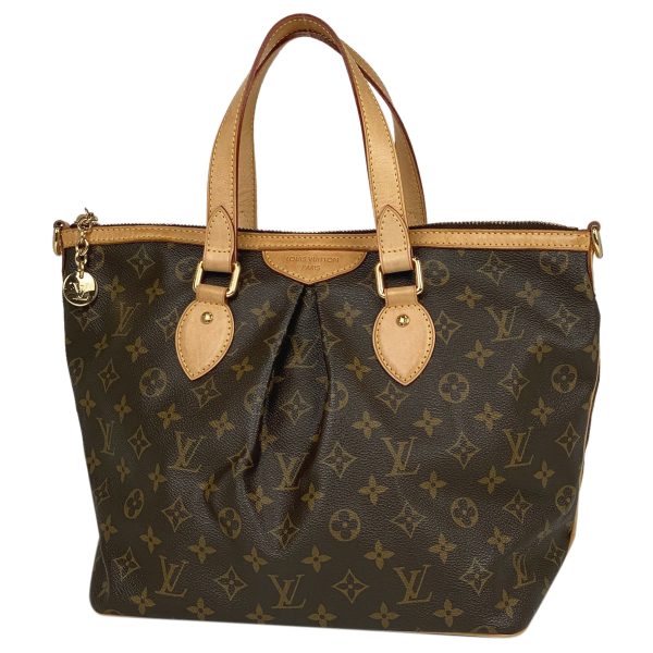 1 Louis Vuitton Palermo PM 2way Shoulder Bag Monogram Brown