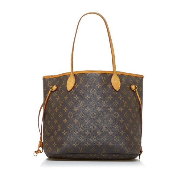 1 Louis Vuitton Monogram Neverfull MM Tote Bag