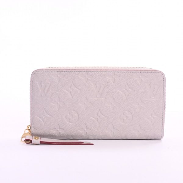 1 Louis Vuitton Zippy Wallet Long Wallet Emplant