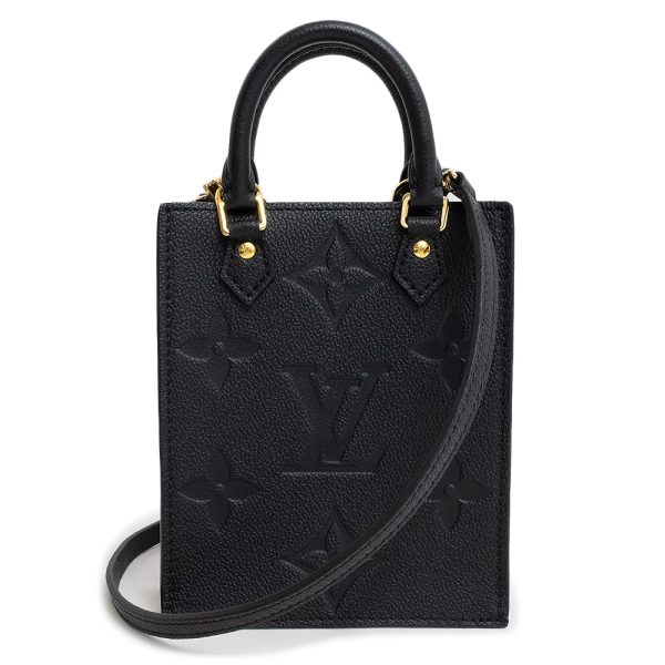 1 Louis Vuitton Petite Sac Plat Noir Shoulder Bag Handbag