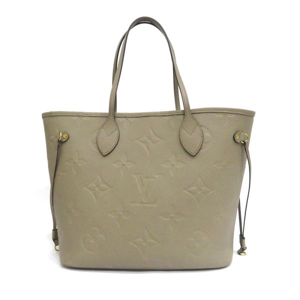 1 Louis Vuitton Tote Bag Neverfull MM Monogram Implant Pouch