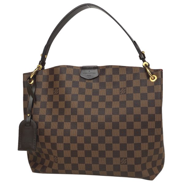 1 Louis Vuitton Graceful PM Shoulder Bag Damier Brown