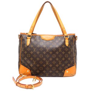 1 Louis Vuitton Handbag Mini Boston Leather Brown