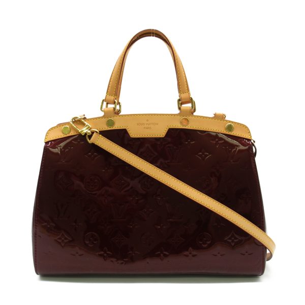 1 Louis Vuitton Blair MM Shoulder Bag Vernis Red
