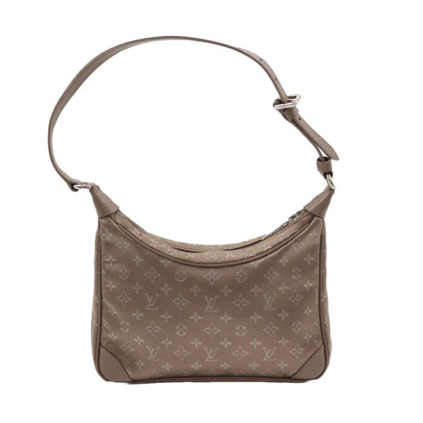 1 Louis Vuitton Little Boulogne Monogram Satin Noir Handbag