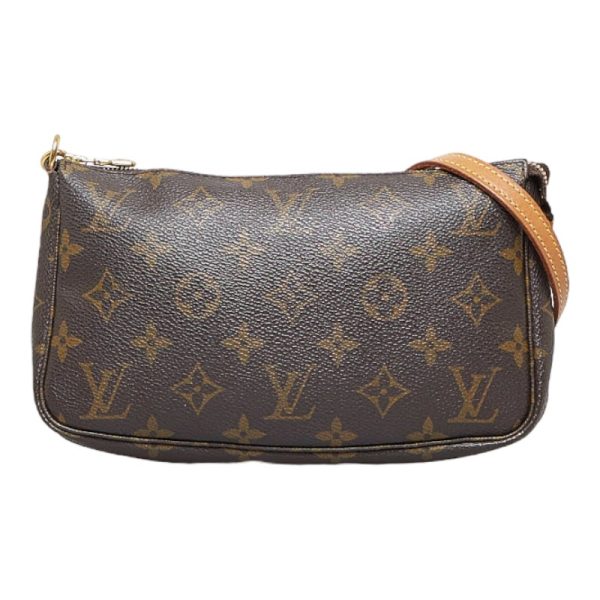 1 Louis Vuitton Monogram Pochette Accessoire Diagonal Shoulder Bag Pouch