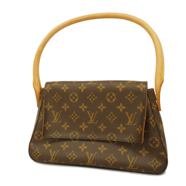 1 Louis Vuitton Shoulder Bag Monogram Mini Looping