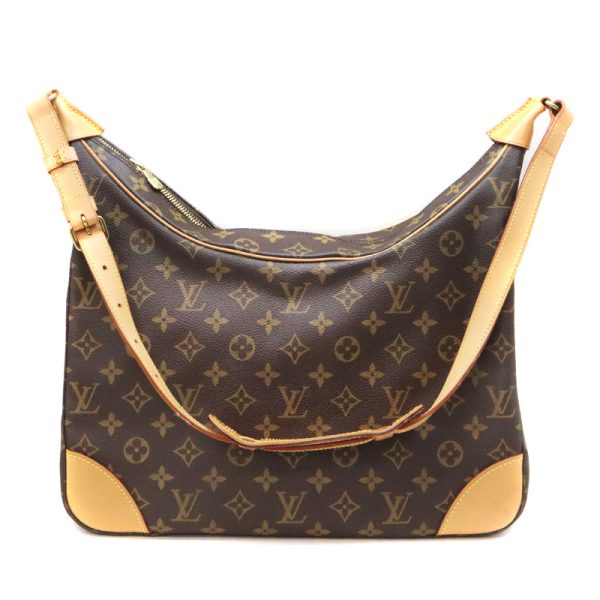 1 Louis Vuitton Boulogne 35 Monogram Canvas Brown Shoulder Bag