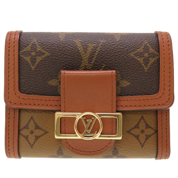 1 Louis Vuitton Monogram Reverse Portefeuille Dauphine