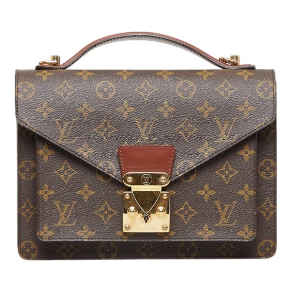 1 Louis Vuitton Monogram Monceau 26 Handbag Shoulder Bag 2way