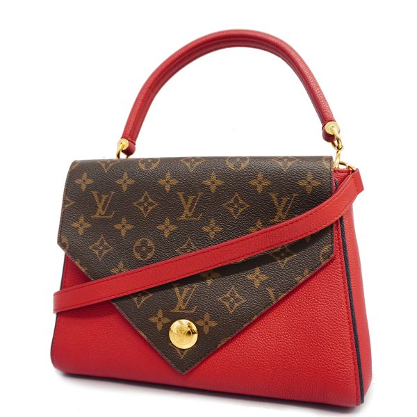 1 Louis Vuitton Monogram Double V Ruby Shoulder Bag