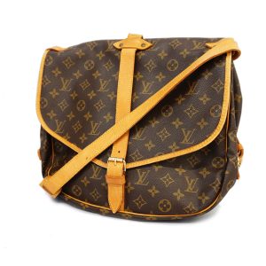 1 Louis Vuitton Pochette Twin Monogram Shoulder Bag Brown